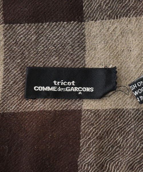tricot COMME des GARCONS（トリココムデギャルソン）ストール 茶 サイズ:- レディース/2200621495096