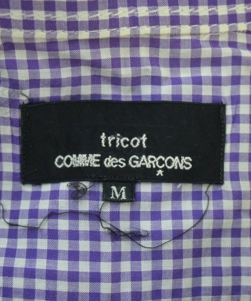 tricot COMME des GARCONS（トリココムデギャルソン）カジュアルシャツ 紫 サイズ:M レディース/2200631235064