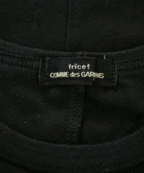 tricot COMME des GARCONS（トリココムデギャルソン）Tシャツ・カットソー 黒 サイズ:-(L位) レディース/2200632963089