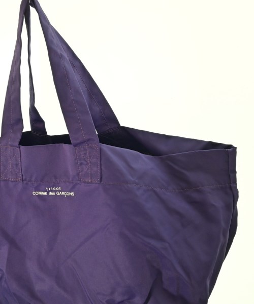 tricot COMME des GARCONS（トリココムデギャルソン）トートバッグ 紫 サイズ:- レディース/2200630750230