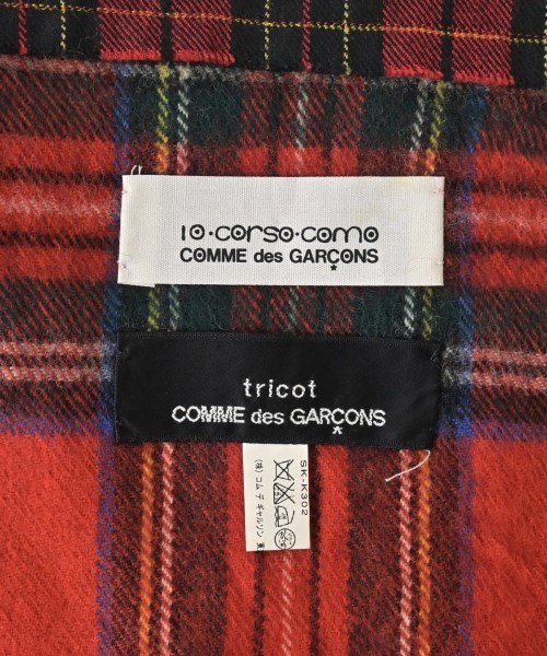 tricot COMME des GARCONS（トリココムデギャルソン）マフラー 赤 サイズ:- レディース/2200634582141