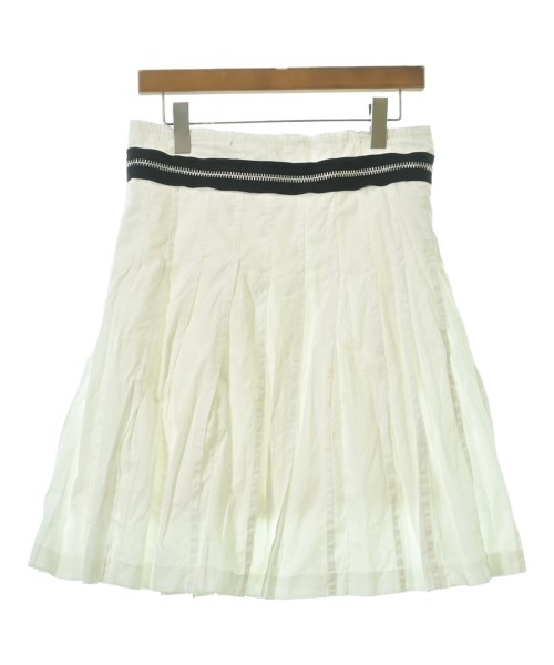 tricot COMME des GARCONS（トリココムデギャルソン）ひざ丈スカート 白 サイズ:S レディース/2200642263063