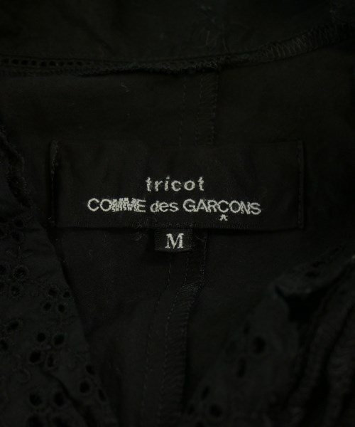 tricot COMME des GARCONS（トリココムデギャルソン）カジュアルシャツ 黒 サイズ:M レディース/2200634060090