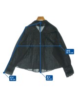 tricot COMME des GARCONS（トリココムデギャルソン）カジュアルシャツ 黒 サイズ:M レディース/2200634060090