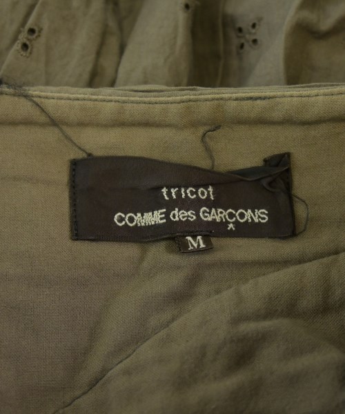 tricot COMME des GARCONS（トリココムデギャルソン）ひざ丈スカート 茶 サイズ:M レディース/2200634060182
