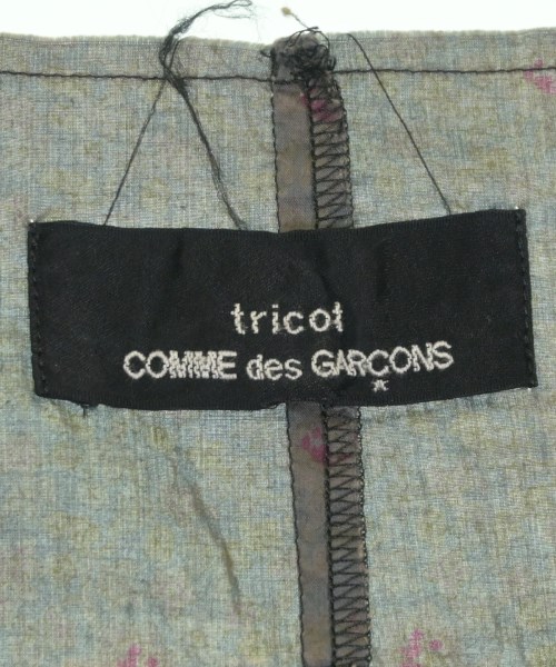 tricot COMME des GARCONS（トリココムデギャルソン）カジュアルシャツ グレー サイズ:M レディース/2200634060311