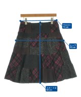 tricot COMME des GARCONS（トリココムデギャルソン）ひざ丈スカート グレー サイズ:M レディース/2200634060557