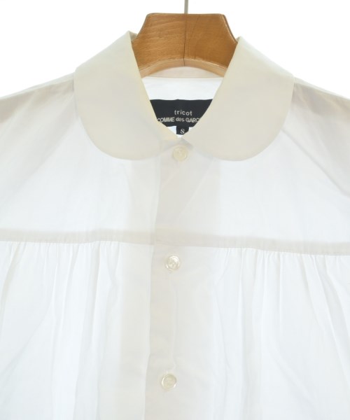 tricot COMME des GARCONS（トリココムデギャルソン）カジュアルシャツ 白 サイズ:S レディース/2200644235020