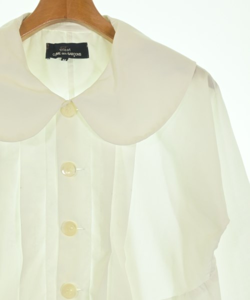 tricot COMME des GARCONS（トリココムデギャルソン）ブラウス 白 サイズ:M レディース/2200644235082