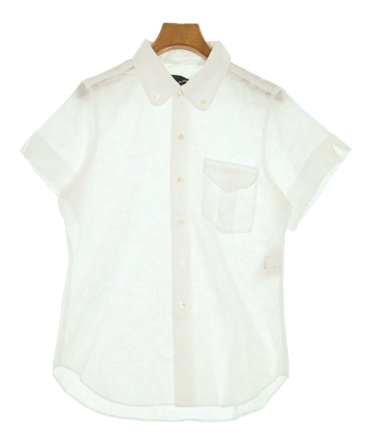 tricot COMME des GARCONS ブラウス S 白 【古着】【中古】 tricot COMME des GARCONS（トリココムデギャルソン）ブラウス