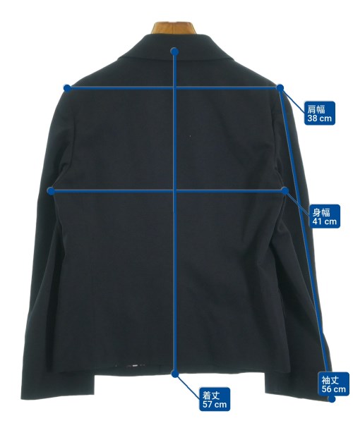 tricot COMME des GARCONS（トリココムデギャルソン）カジュアルジャケット 紺 サイズ:M レディース/2200621604184