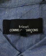 tricot COMME des GARCONS（トリココムデギャルソン）シャツワンピース 青 サイズ:M レディース/2200621604207