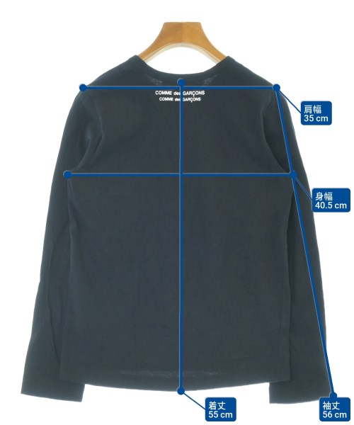 COMME des GARCONS COMME des GARCONS（コムデギャルソンコムデギャルソン）Tシャツ・カットソー 紺 サイズ:XS レディース/2200621604214