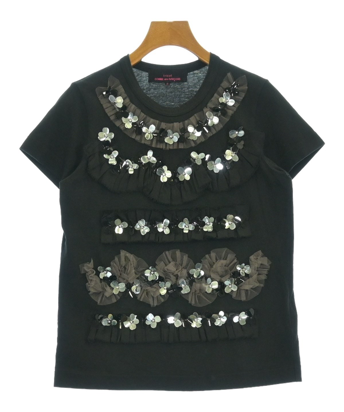 【本日まで値下げ】COMME des GARÇONS トリコM 黒 tricot COMME des GARCONS（トリココムデギャルソン）Tシャツ