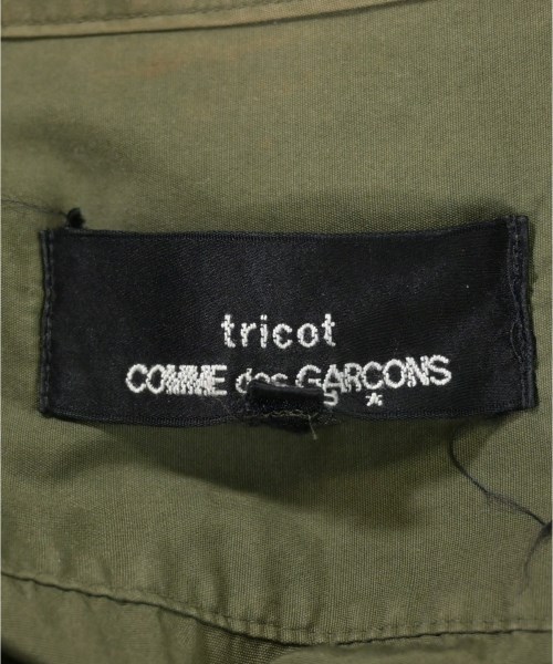 tricot COMME des GARCONS（トリココムデギャルソン）カジュアルシャツ カーキ サイズ:M レディース/2200616548134