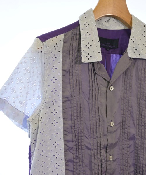 tricot COMME des GARCONS（トリココムデギャルソン）カジュアルシャツ 紫 サイズ:M レディース/2200616548240