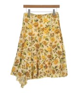 tricot COMME des GARCONS（トリココムデギャルソン）ひざ丈スカート 黄 サイズ:M レディース/2200622098029