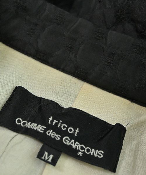 tricot COMME des GARCONS（トリココムデギャルソン）ジャケット 黒 サイズ:M レディース/2200622474014