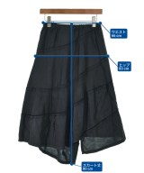 tricot COMME des GARCONS（トリココムデギャルソン）ひざ丈スカート 黒 サイズ:-(S位) レディース/2200622991016