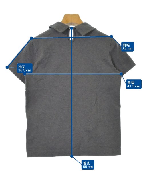 tricot COMME des GARCONS（トリココムデギャルソン）Tシャツ・カットソー グレー サイズ:-(M位) レディース/2200623205143
