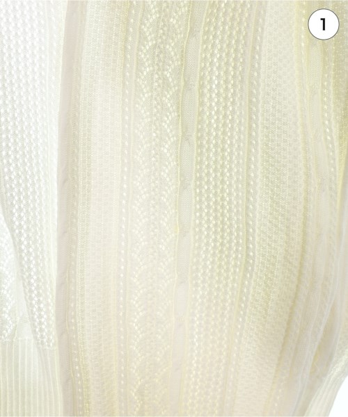 tricot COMME des GARCONS（トリココムデギャルソン）カーディガン 白 サイズ:M レディース/2200623764046