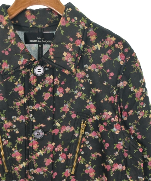 tricot COMME des GARCONS（トリココムデギャルソン）コート 黒 サイズ:M レディース/2200623794081