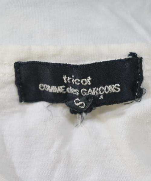 tricot COMME des GARCONS（トリココムデギャルソン）Tシャツ・カットソー 白 サイズ:S レディース/2200623860014