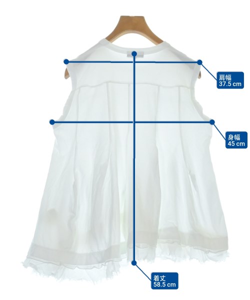 tricot COMME des GARCONS（トリココムデギャルソン）Tシャツ・カットソー 白 サイズ:M レディース/2200623896051