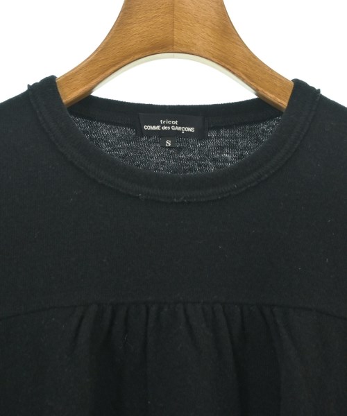 tricot COMME des GARCONS（トリココムデギャルソン）Tシャツ・カットソー 黒 サイズ:S レディース/2200624123033