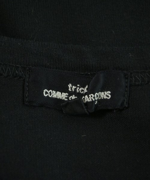 tricot COMME des GARCONS（トリココムデギャルソン）Tシャツ・カットソー 黒 サイズ:S レディース/2200624123040