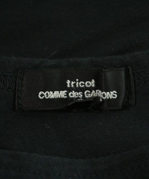 tricot COMME des GARCONS（トリココムデギャルソン）Tシャツ・カットソー 黒 サイズ:S レディース/2200624123064