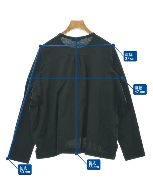 tricot COMME des GARCONS（トリココムデギャルソン）Tシャツ・カットソー 黒 サイズ:S レディース/2200624123064
