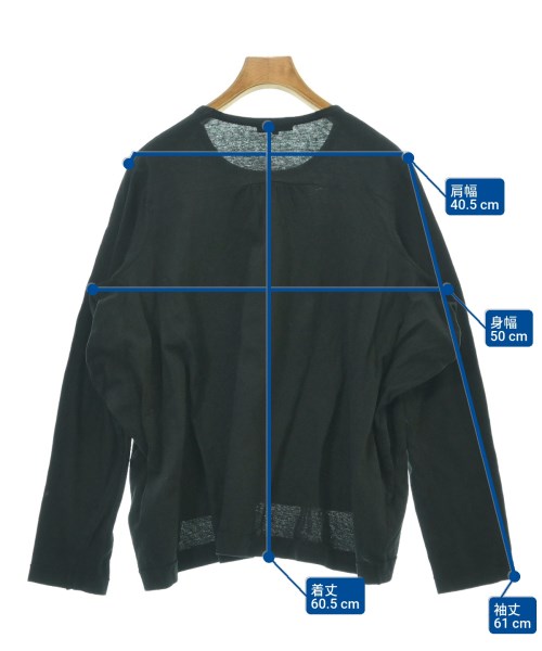 tricot COMME des GARCONS（トリココムデギャルソン）Tシャツ・カットソー 黒 サイズ:S レディース/2200624123071