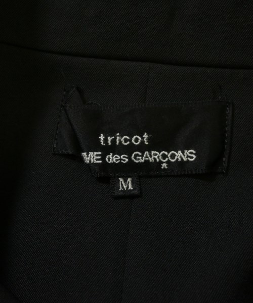 tricot COMME des GARCONS（トリココムデギャルソン）カジュアルジャケット 黒 サイズ:M レディース/2200612174078