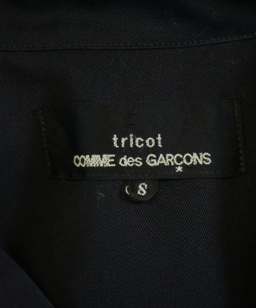 tricot COMME des GARCONS（トリココムデギャルソン）チェスターコート 紺 サイズ:S レディース/2200624787020