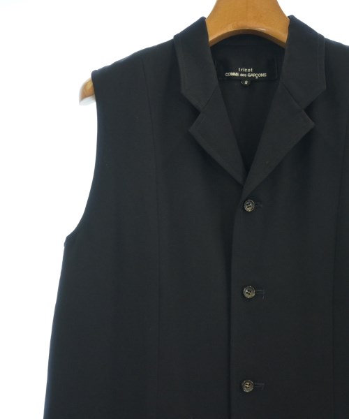 tricot COMME des GARCONS（トリココムデギャルソン）チェスターコート 紺 サイズ:S レディース/2200624787020