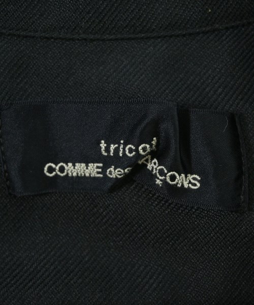 tricot COMME des GARCONS（トリココムデギャルソン）カジュアルシャツ 黒 サイズ:F レディース/2200621361155
