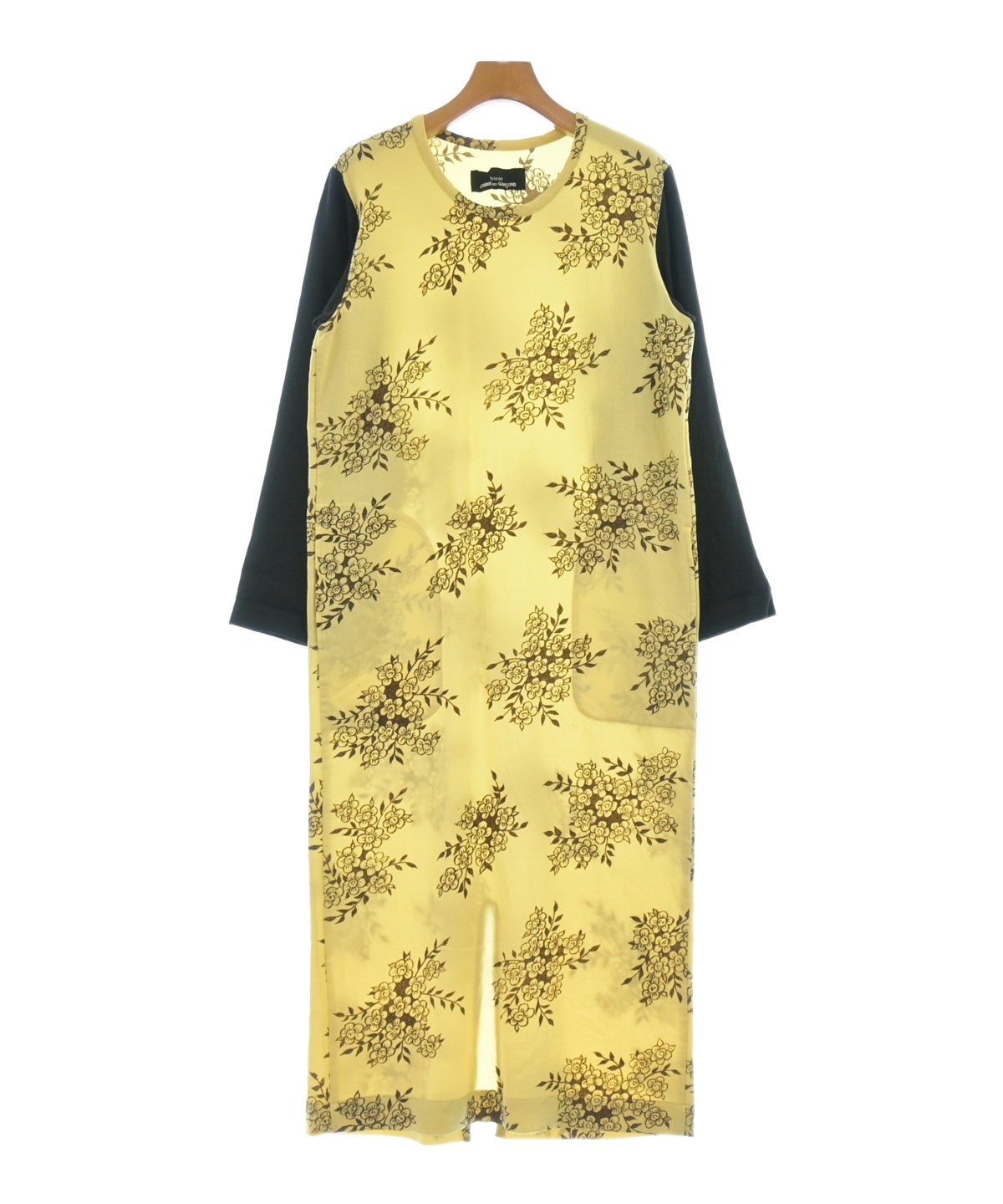 tricot COMME des GARCONS（トリココムデギャルソン）ワンピース 黄