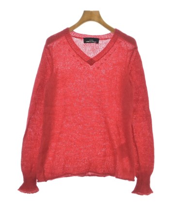 コムデギャルソン 99s ニット セーター Vネック ウール 赤 AD1999