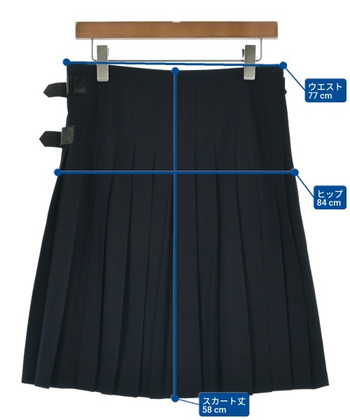 tricot COMME des GARCONS（トリココムデギャルソン）ミニスカート 紺 サイズ:S レディース/2200625401048