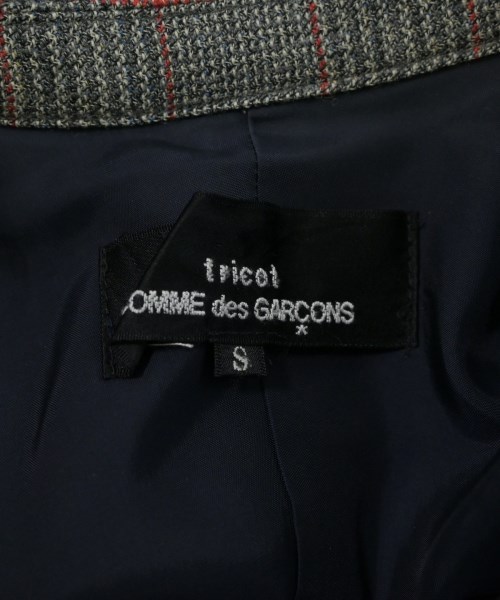 tricot COMME des GARCONS（トリココムデギャルソン）カジュアルジャケット グレー サイズ:S レディース/2200624688037