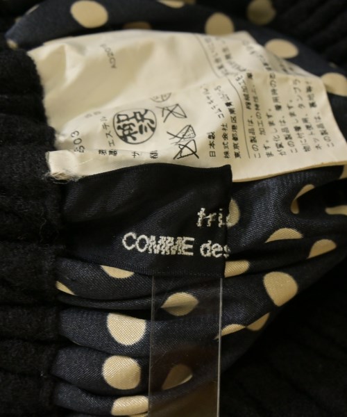 tricot COMME des GARCONS（トリココムデギャルソン）ひざ丈スカート 黒 サイズ:M レディース/2200627012020