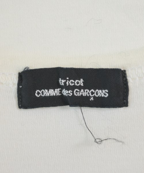 tricot COMME des GARCONS（トリココムデギャルソン）Tシャツ・カットソー 白 サイズ:F レディース/2200627085154