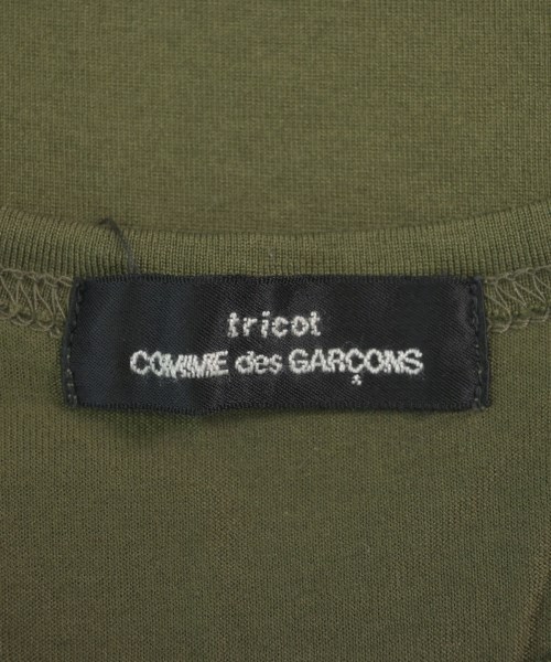 tricot COMME des GARCONS（トリココムデギャルソン）Tシャツ・カットソー カーキ サイズ:F レディース/2200627085161
