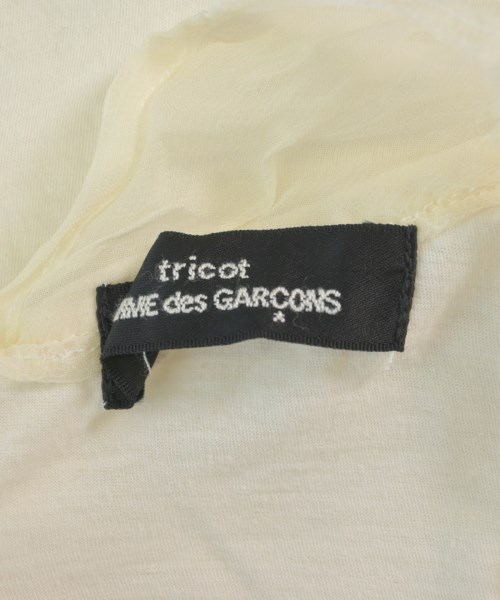 tricot COMME des GARCONS（トリココムデギャルソン）Tシャツ・カットソー 白 サイズ:F レディース/2200627107269