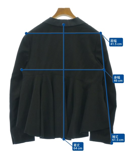 tricot COMME des GARCONS（トリココムデギャルソン）カジュアルジャケット 黒 サイズ:-(M位) レディース/2200613159678