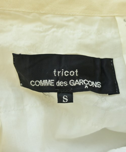 tricot COMME des GARCONS（トリココムデギャルソン）ひざ丈スカート 白 サイズ:S レディース/2200628354013