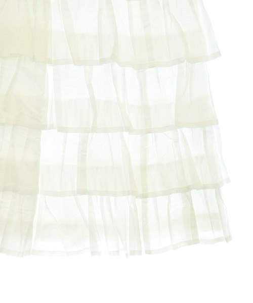 tricot COMME des GARCONS（トリココムデギャルソン）ひざ丈スカート 白 サイズ:S レディース/2200628354013