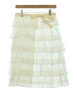 tricot COMME des GARCONS（トリココムデギャルソン）ひざ丈スカート 白 サイズ:S レディース/2200628354013
