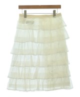 tricot COMME des GARCONS（トリココムデギャルソン）ひざ丈スカート 白 サイズ:S レディース/2200628354013